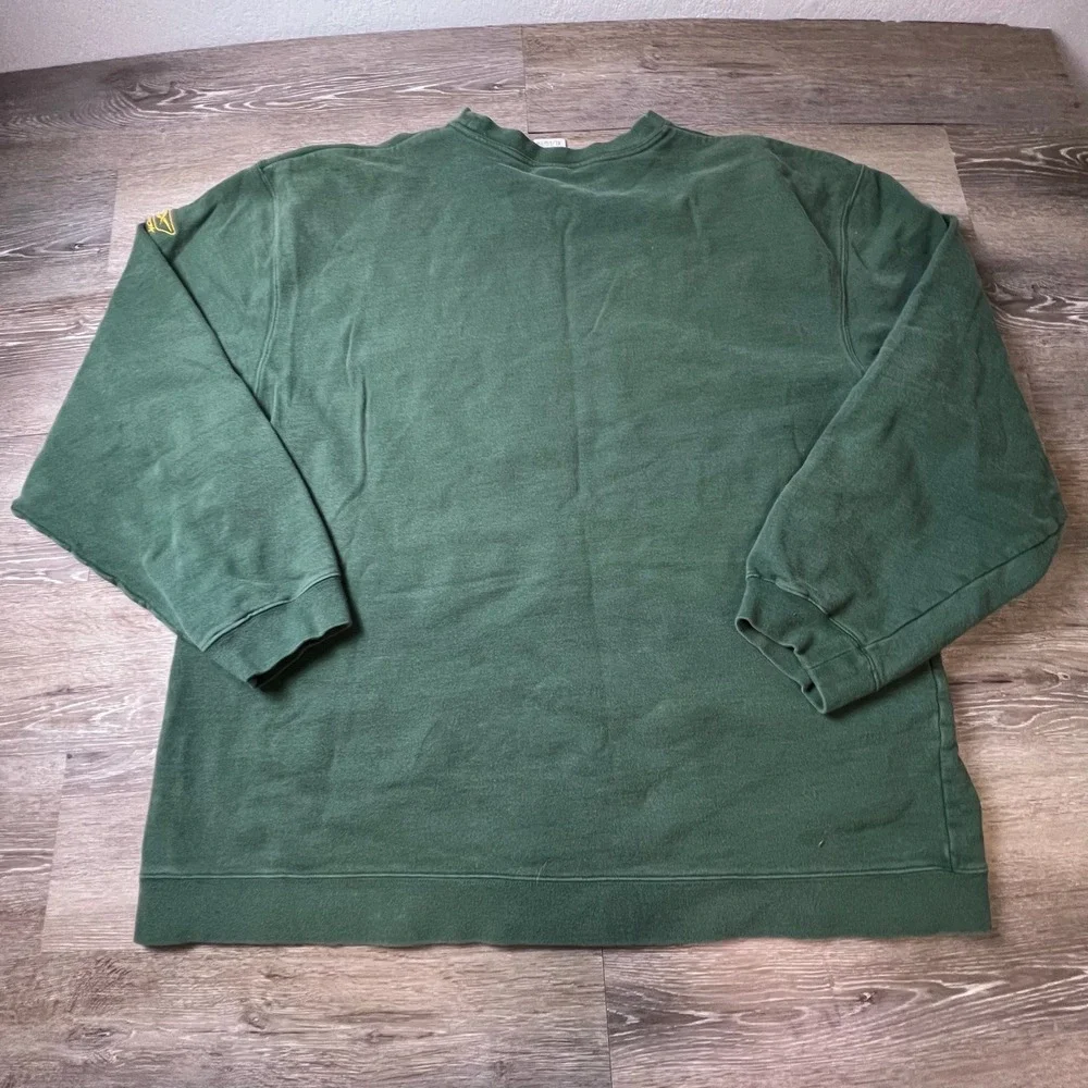 Reebok Packers Sweatshirt Mens XL Green NFL Gridiron Classic Crewneck Vintage